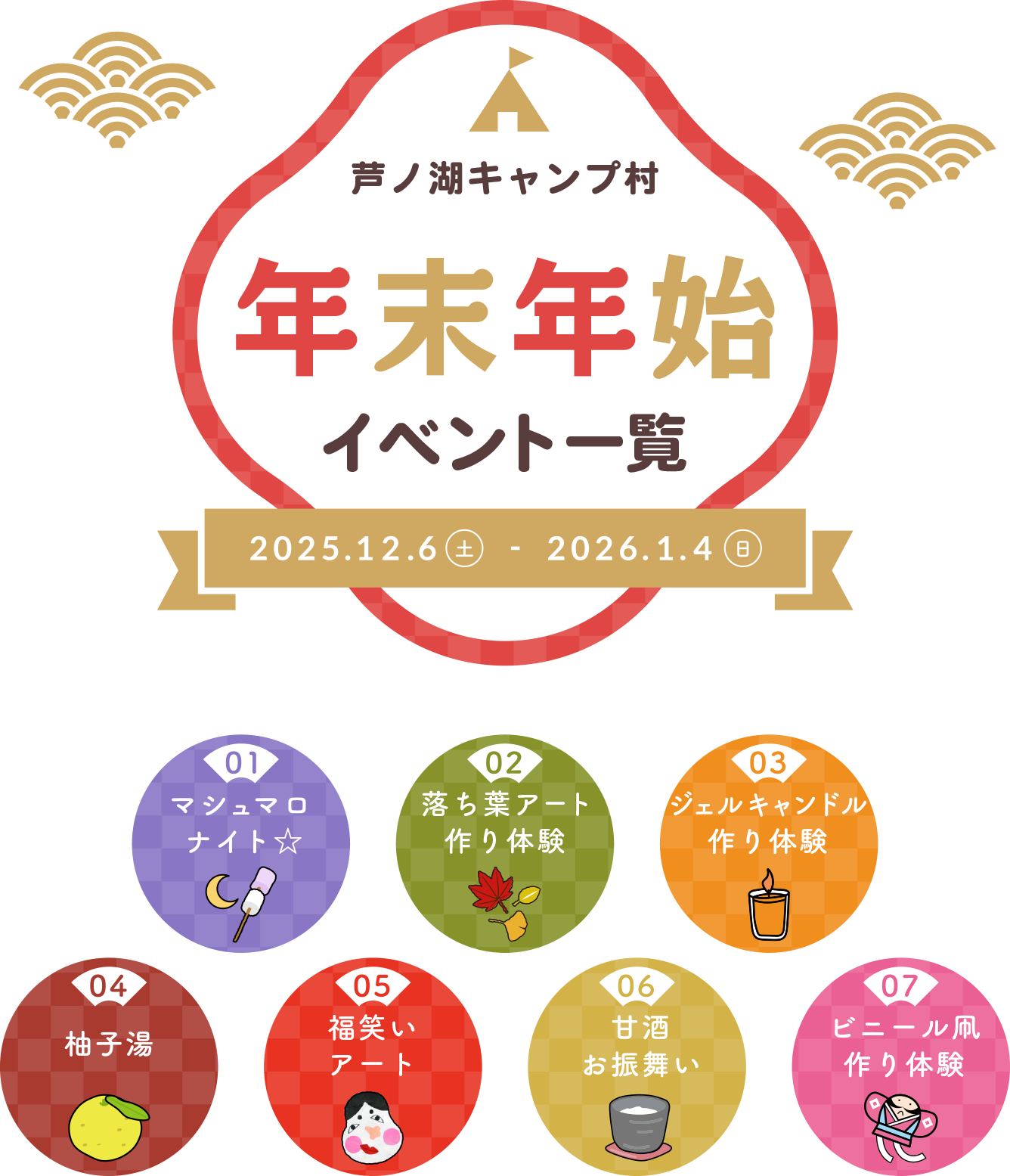 芦ノ湖畔で楽しむ年末年始イベント